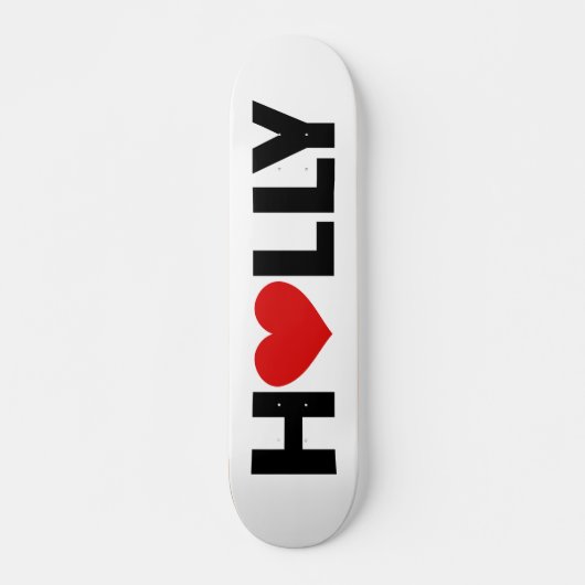 Holly Love Skateboard (Voorkant)