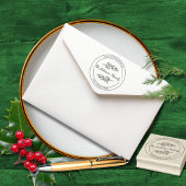 Holly Maak Je Eigen Stempel Ronde Retouradres