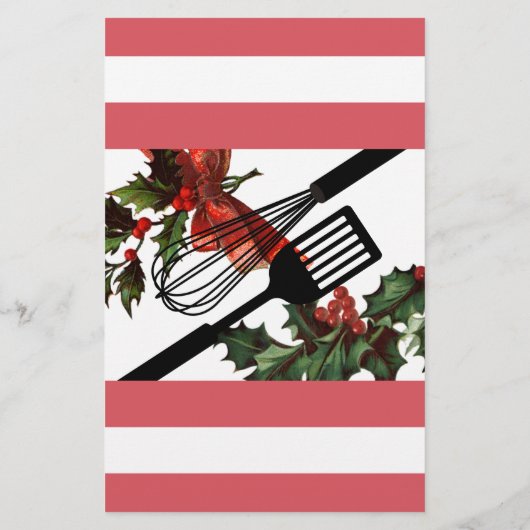 Holly maakt gebruik van het recept voor kerstmis m (Achterkant)