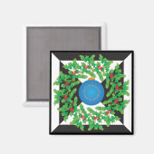 Holly Magnet (Voorkant / Achterkant)