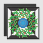 Holly Magnet Kaart (Voorkant / Achterkant)