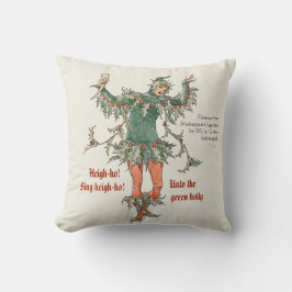 Holly man Walter Crane Flowers uit Shakespeare Kussen