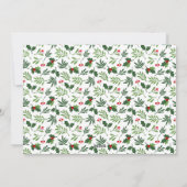 Holly Merry & Bright Holiday Kaart (Achterkant)