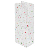 Holly Merry Holiday Fa La Wijn Cadeautas (Achterkant Gekanteld)