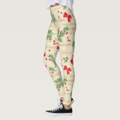 holly merry kerst leggings (Links)