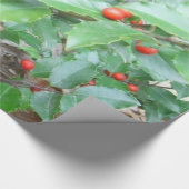 Holly-n-Berry wrapping Paper Cadeaupapier (Hoek)