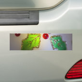 Holly Ornament Bumpersticker (Op auto)