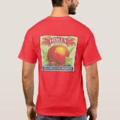 Holly Paches  Fruit Crate Label T-shirt (Achterkant)