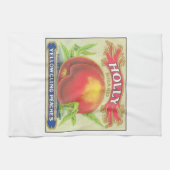 Holly Paches  Fruit Crate Label Theedoek (Horizontaal)