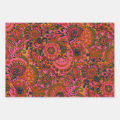 Holly Paisley Print Inpakpapier Vel (Voorkant 3)