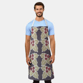 Holly patroon schort (Gedragen)