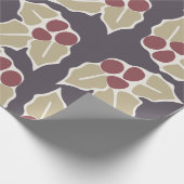 Holly Pattern Cadeaupapier (Hoek)