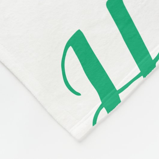 "Holly" Personalized Fleece Blanket (Hoek)