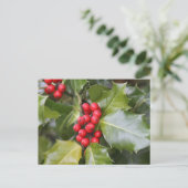 Holly Photo Briefkaart (Staand voorkant)