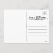 Holly Photo-Briefkaart Feestdagenkaart (Achterkant)