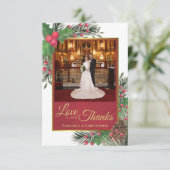 Holly & Pine Holiday, Geachte Liefde & Bedankt Wed (Staand voorkant)