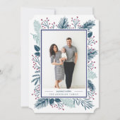 Holly & Pine | Warmest Wishes Feestdagenkaart (Voorkant)