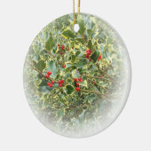 Holly plant tak kerstboom ornament (Links)
