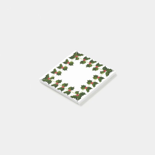 Holly Post-it® Notes (Schuin)