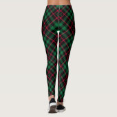 Holly Pset l Kerstpatroon Leggings (Achterkant)