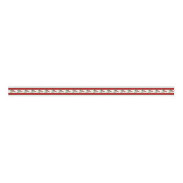 Holly Red & Green Stripe Grosgrain Lint