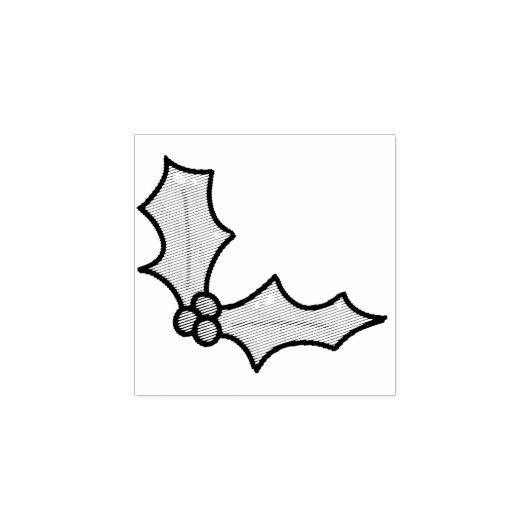 Holly Rubberstempel (Afrduk)