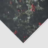  Holly Seasonal Kerstmis-ontkoppeling Tissuepapier (Detail)