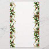 Holly Side Border Briefpapier (Voorkant)