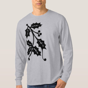 Holly Silhouette - Mannen Shirt met lange hoes
