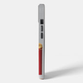 Holly soldier illustratie notenkraker Rood Zilver Case-Mate iPhone Case (Achterkant / Links)