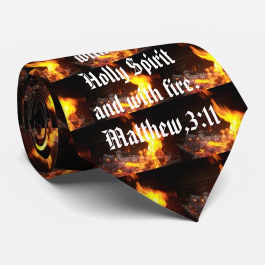 Holly Spirit en Fire Stropdas (Opgerold)