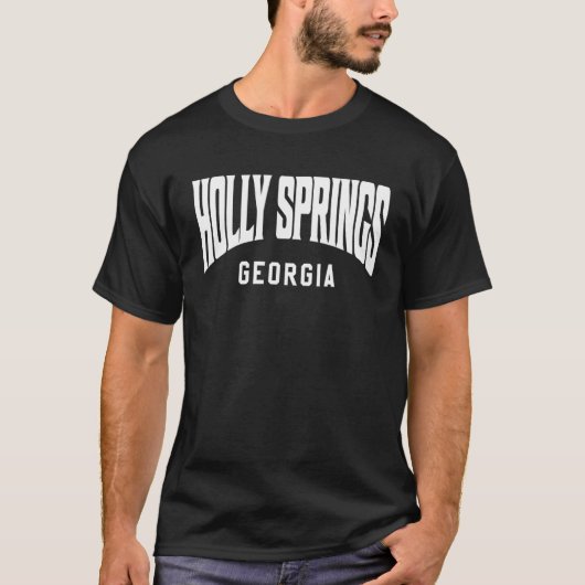 Holly Springs Georgia T-shirt (Voorkant)