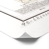 Holly Springs National Forest Map (1991) Poster (Hoek)