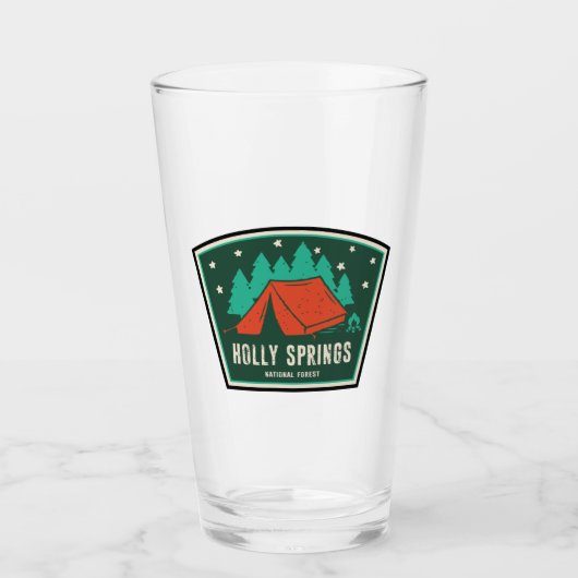 Holly Springs National Forest Mississippi Camping Glas (Voorkant)