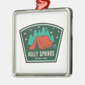 Holly Springs National Forest Mississippi Camping Metalen Ornament (Links)