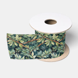Holly, Spruce, Sneeuwgroen Satijnen Lint