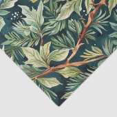 Holly, Spruce, Sneeuwgroen Tissuepapier (Detail)