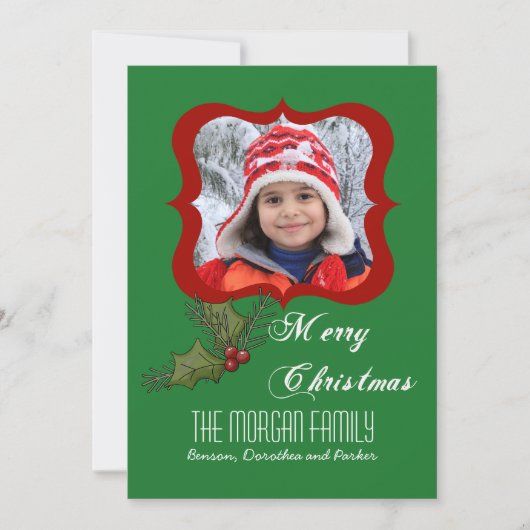 Holly Square-fotokaart (Voorkant)