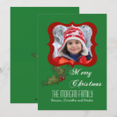 Holly Square-fotokaart (Voorkant / Achterkant)