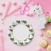 Holly Stems over het Bord van het Witboek (Feest)