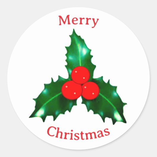 Holly Sticker (Voorkant)