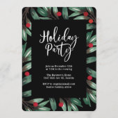 Holly Surround Holiday Party Menu (Voorkant)