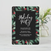 Holly Surround Holiday Party Menu (Staand voorkant)