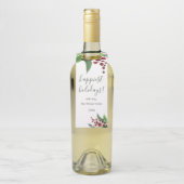 Holly Takjes Fleslabel Flessenhanger (Op fles)