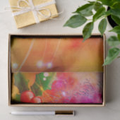 Holly takken met rode bessen dromerige kerst tissuepapier (Geschenk)