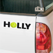 Holly Tennis Bumpersticker (Op Truck)