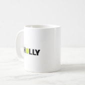 Holly Tennis Coffee Mok (Voorkant links)