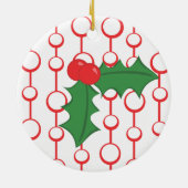 Holly-tini Keramisch Ornament (Achterkant)