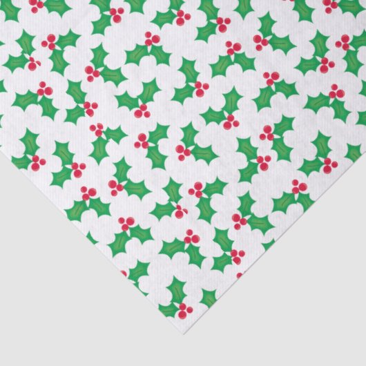 Holly Tissuepapier (Detail)