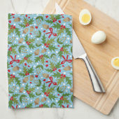 Holly Towel Blue Theedoek (Quarter Fold)